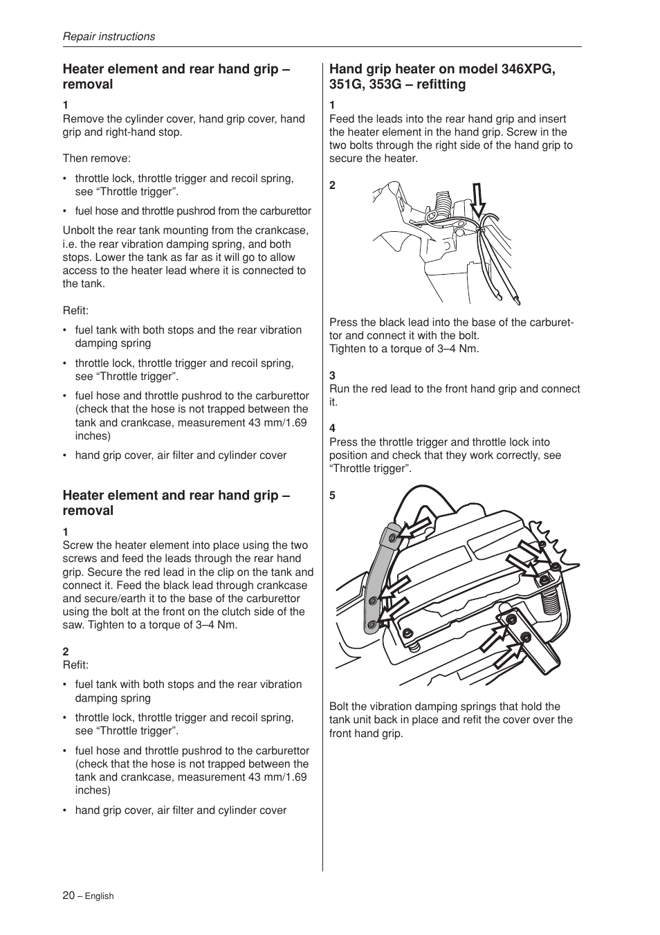 Husqvarna 340 User Manual | Page 21 / 52