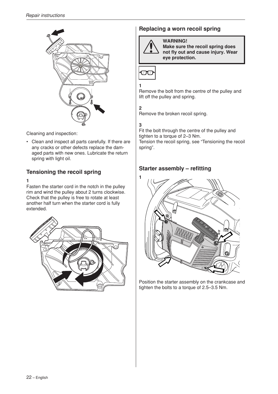Husqvarna 340 User Manual | Page 23 / 52