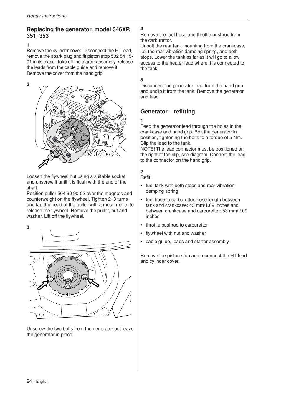 Husqvarna 340 User Manual | Page 25 / 52