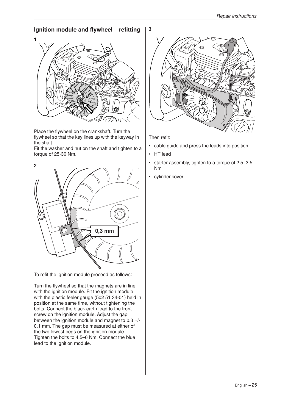 Husqvarna 340 User Manual | Page 26 / 52