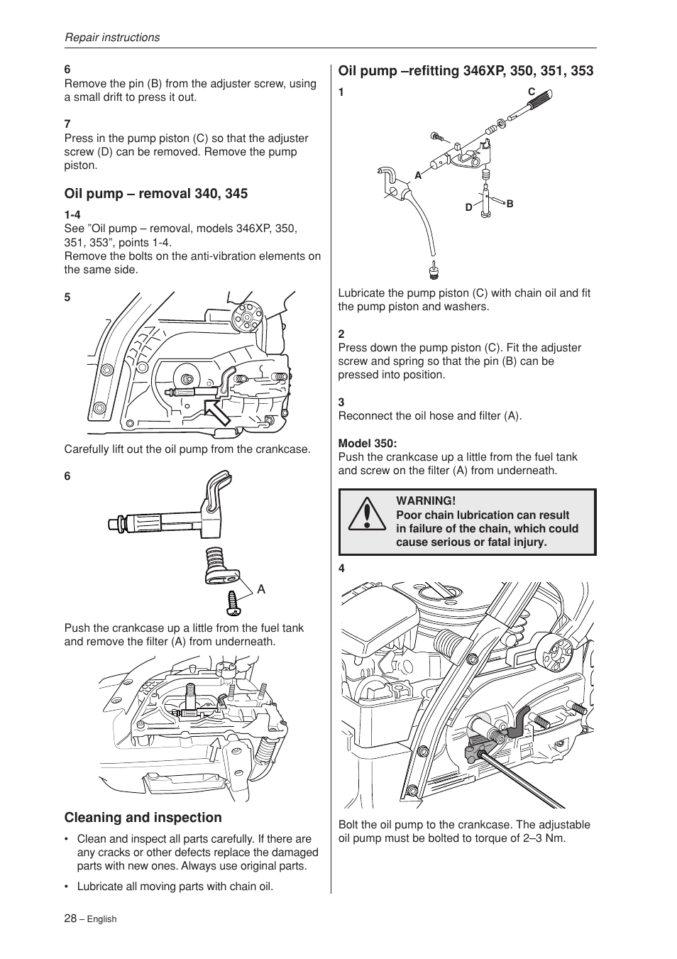Husqvarna 340 User Manual | Page 29 / 52