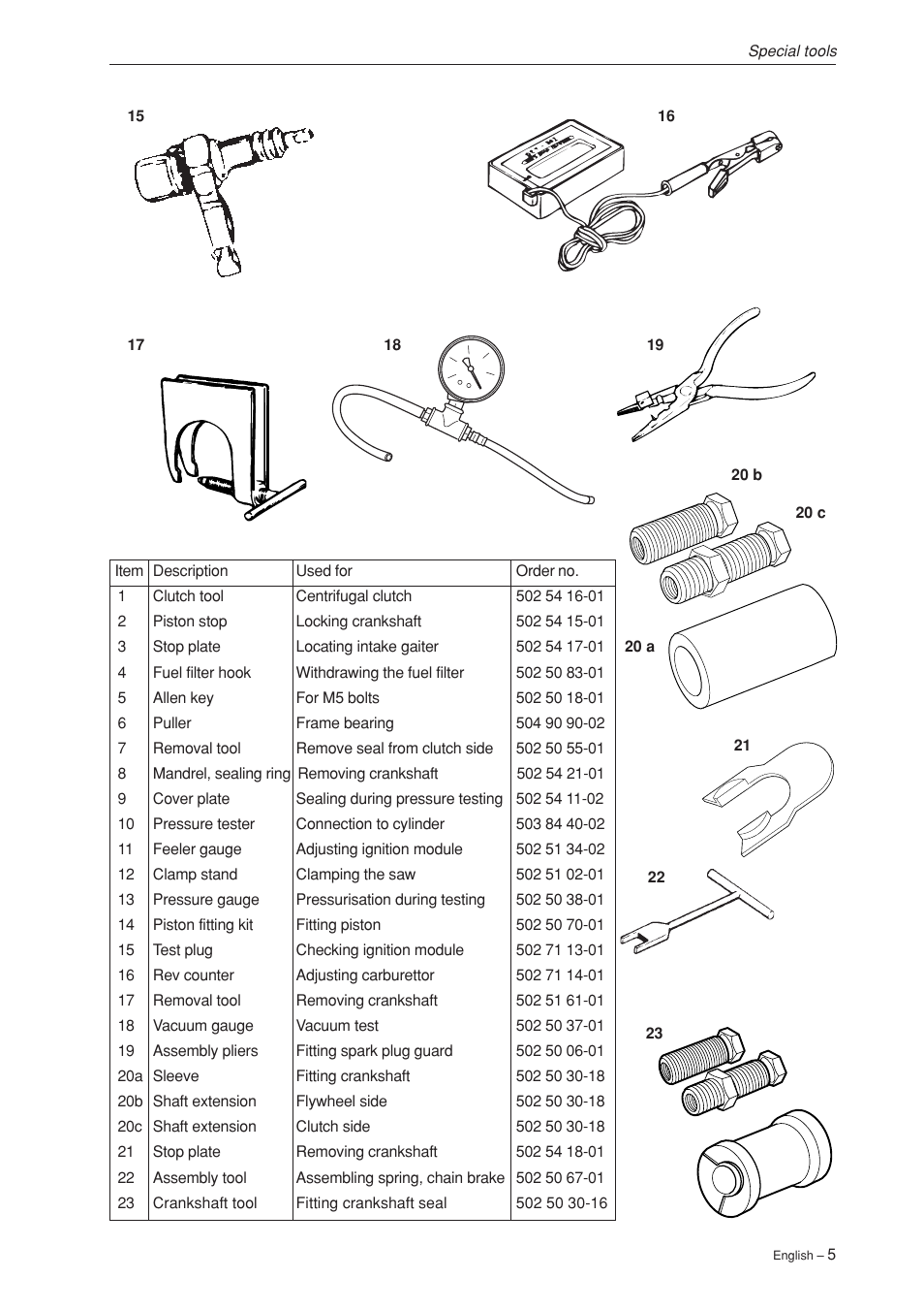 Husqvarna 340 User Manual | Page 6 / 52