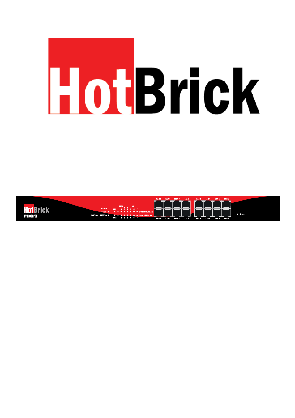 HotBrick VPN 800/8 F User Manual | 77 pages