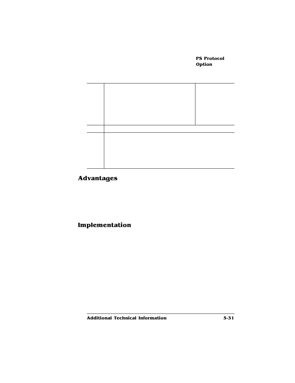 Advantages, Implementation, Advantages 5-31 implementation 5-31 | HP QMS 4060 User Manual | Page 173 / 232
