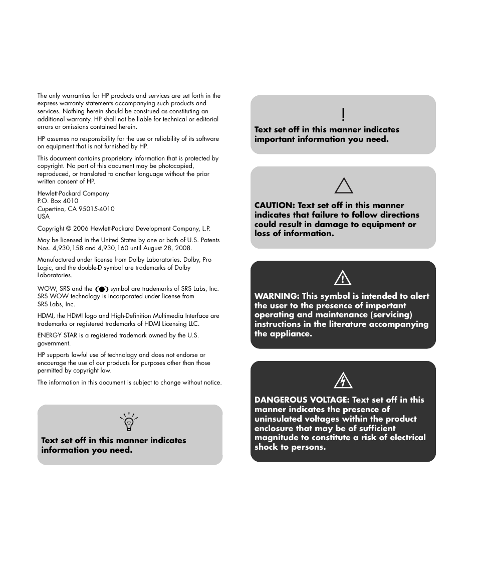 HP PL4260N User Manual | Page 2 / 186