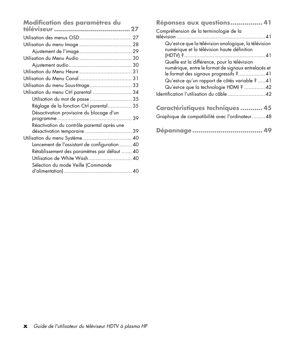 HP PL4260N User Manual | Page 72 / 186