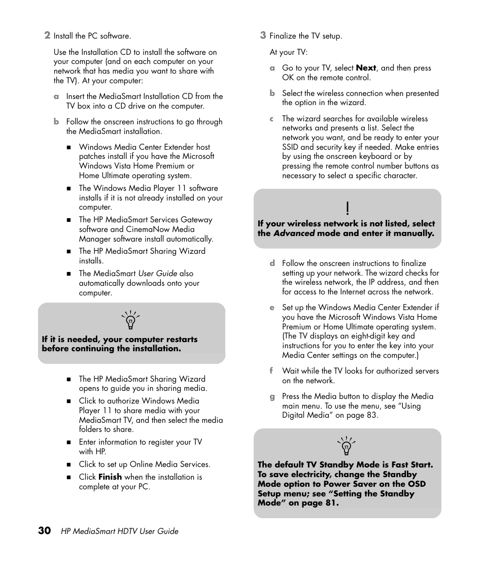 HP 1080p User Manual | Page 43 / 426
