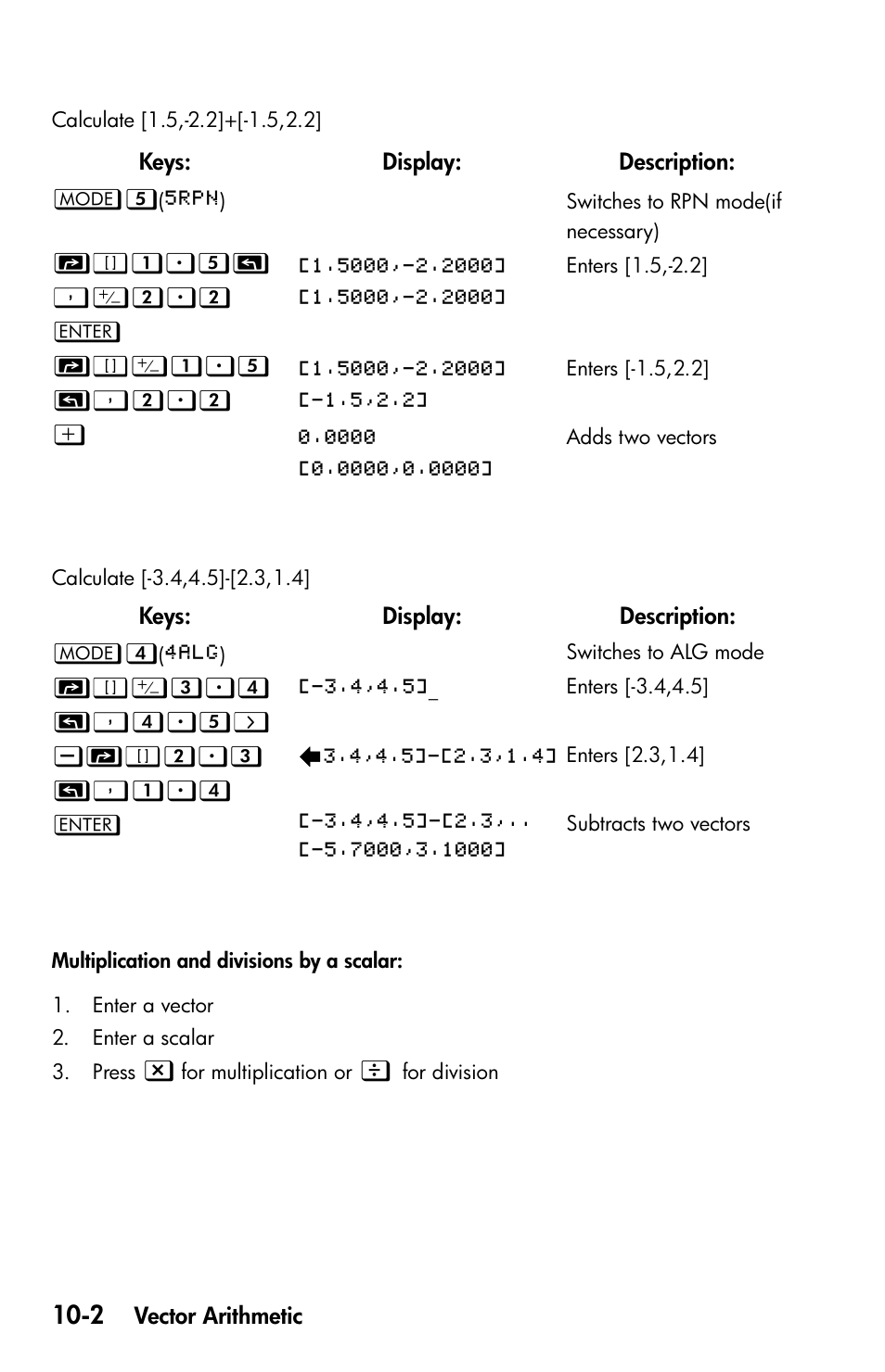 HP 35s Scientific Calculator User Manual | Page 152 / 382