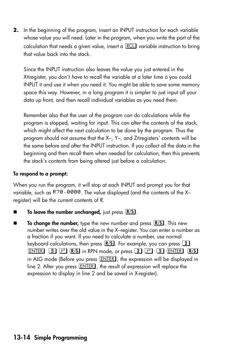 HP 35s Scientific Calculator User Manual | Page 196 / 382