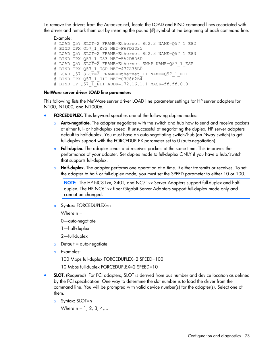 HP 441877-00F User Manual | Page 73 / 82