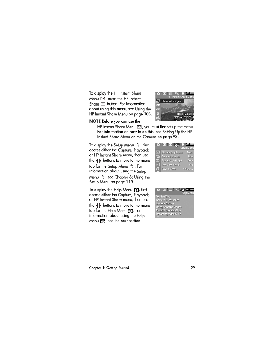 HP R707 User Manual | Page 29 / 191