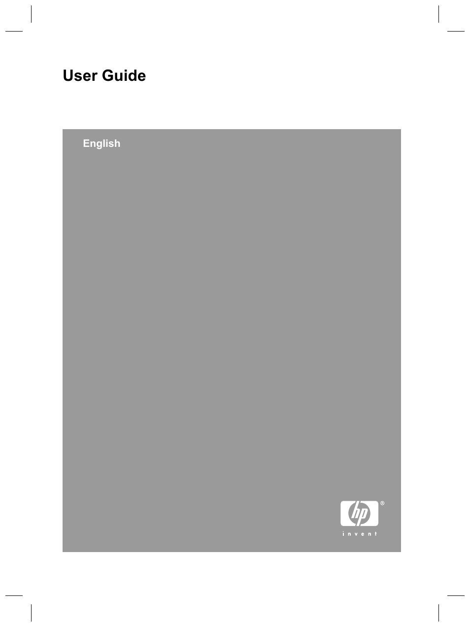 User guide | HP Scanjet 8270 User Manual | Page 3 / 332