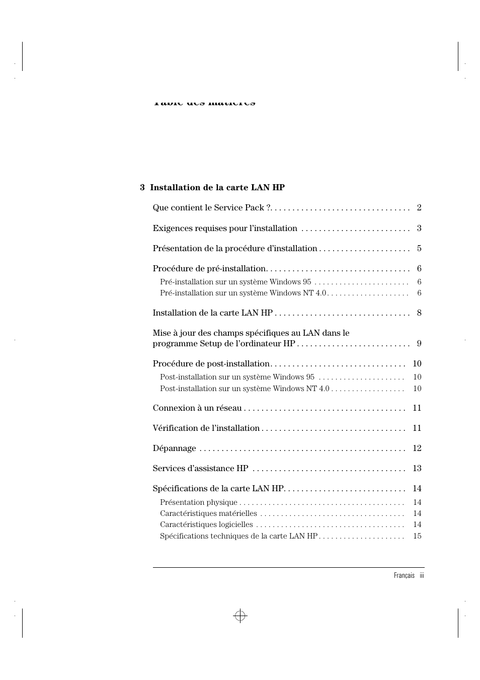 HP 10BT NightDIRECTOR/100 User Manual | Page 53 / 121