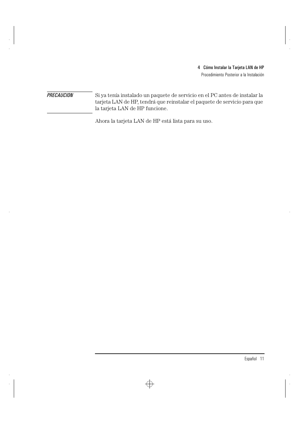 HP 10BT NightDIRECTOR/100 User Manual | Page 87 / 121