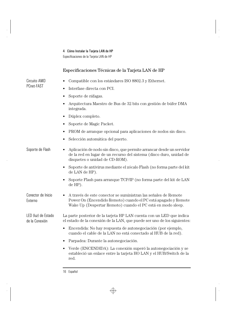 HP 10BT NightDIRECTOR/100 User Manual | Page 92 / 121