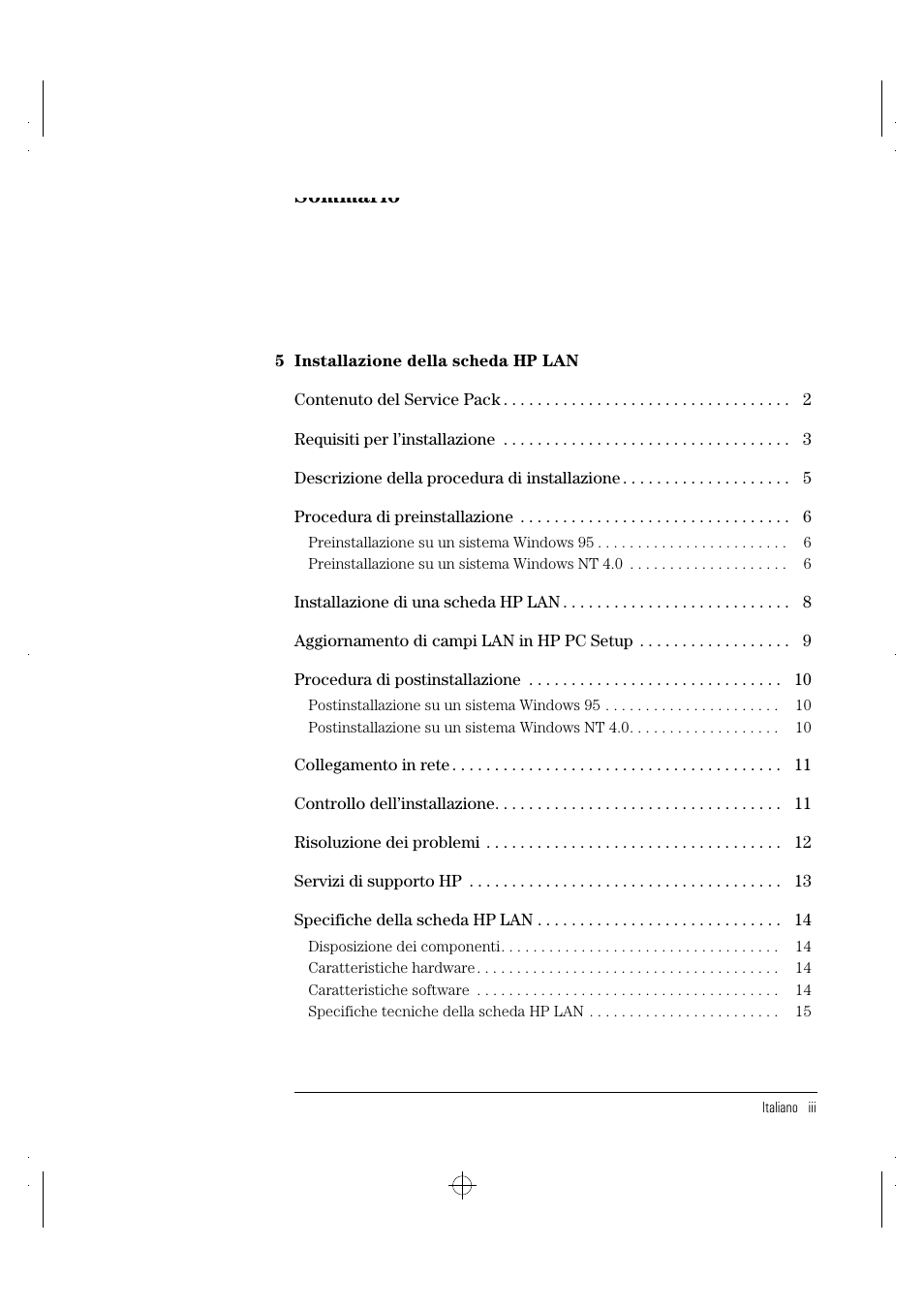 HP 10BT NightDIRECTOR/100 User Manual | Page 99 / 121