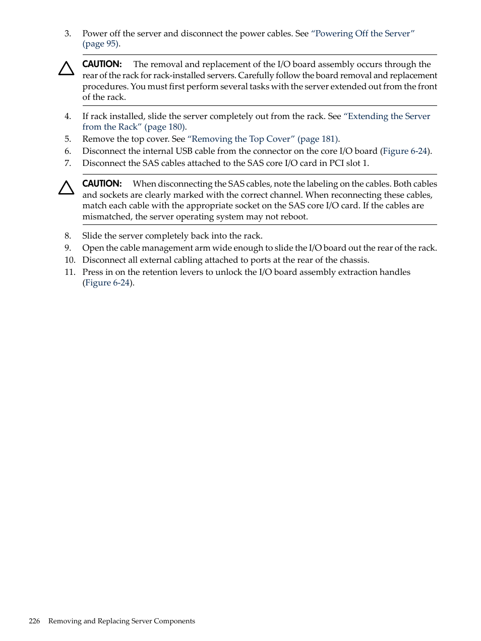 HP INTEGRITY RX3600 User Manual | Page 226 / 356