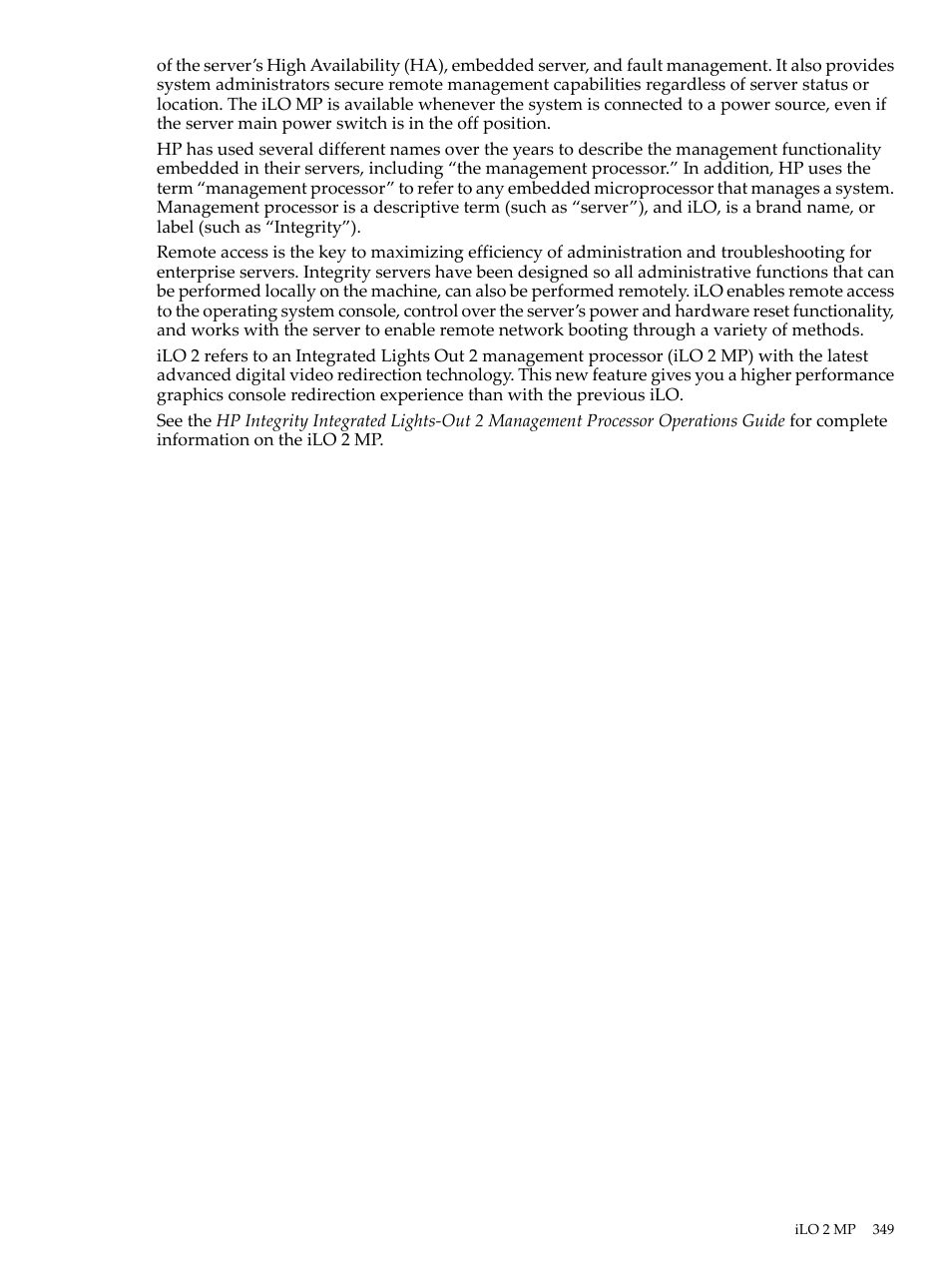 HP INTEGRITY RX3600 User Manual | Page 349 / 356