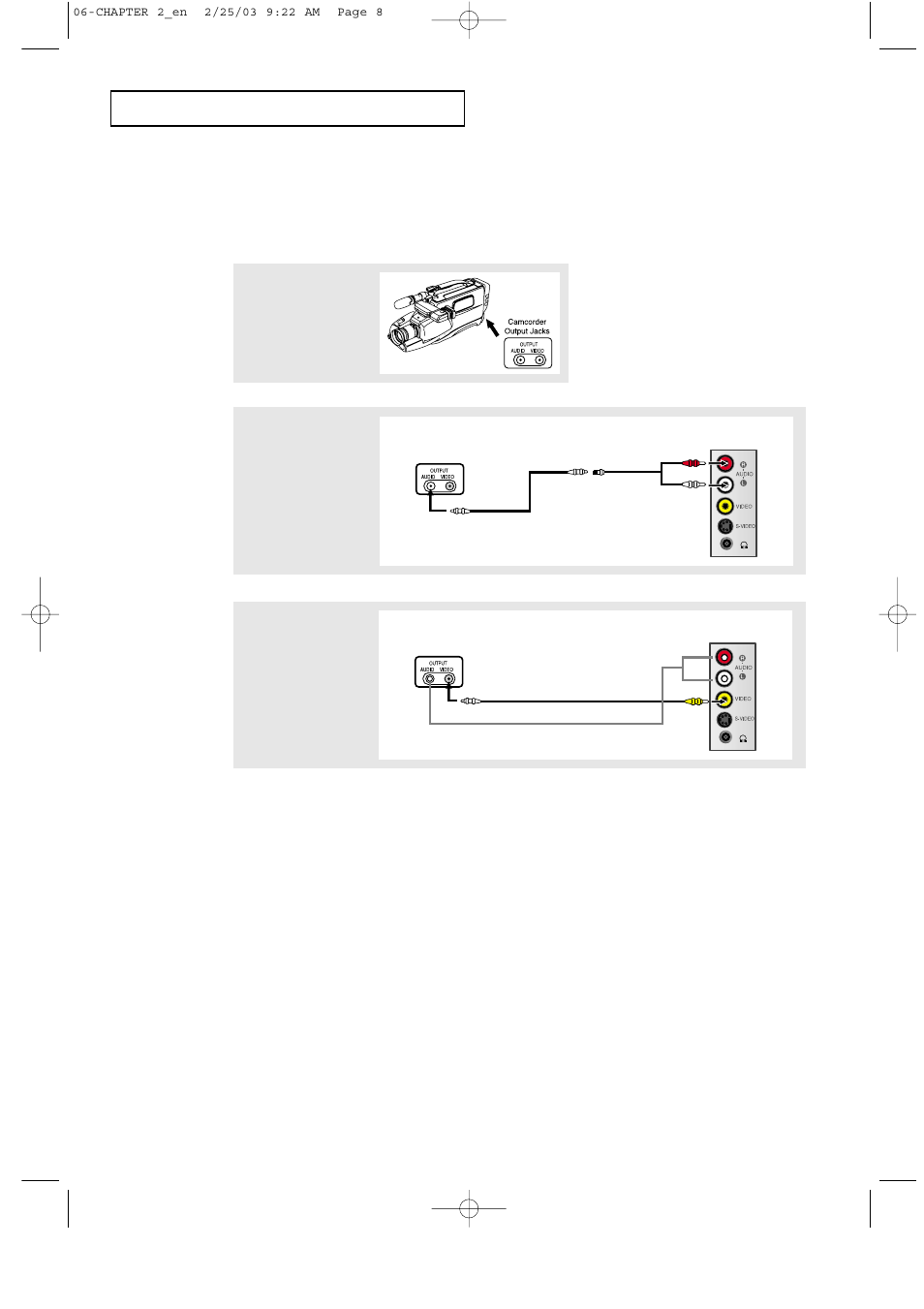 Connecting a camcorder | HP LTN1565 User Manual | Page 18 / 61