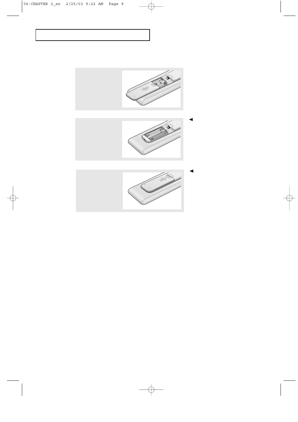Installing batteries in the remote control | HP LTN1565 User Manual | Page 19 / 61