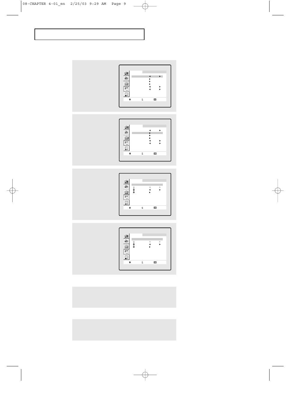 Changing the location of the pip window, Changing the size of the pip window, Selecting a signal source (external a/v) for pip | Press the ch ▼ button to select “tv/video | HP LTN1565 User Manual | Page 39 / 61