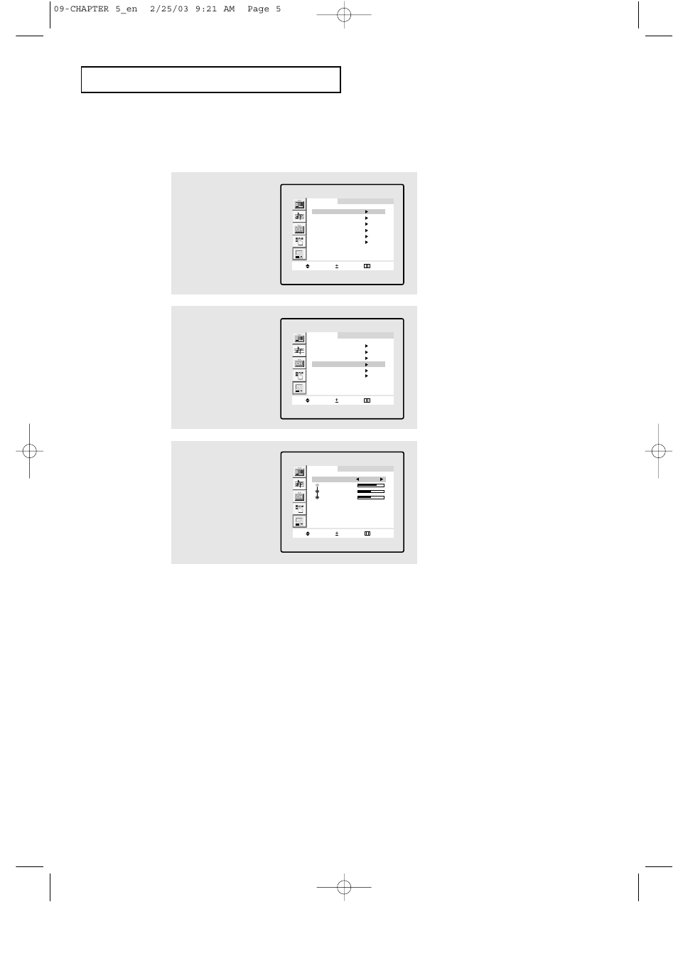 P c d, Press the ch ▼ button to select “color adjust | HP LTN1565 User Manual | Page 49 / 61