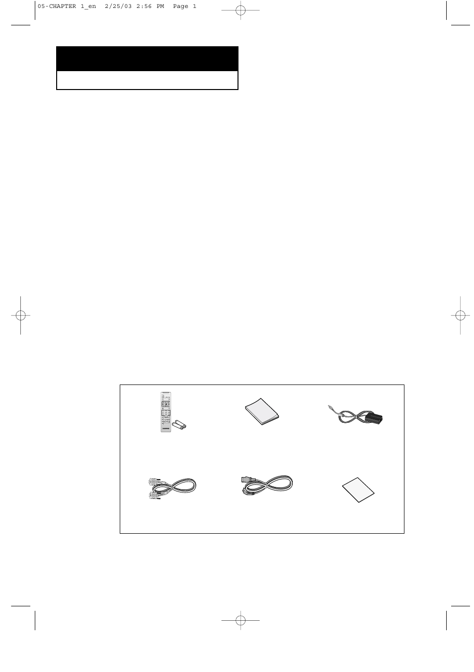 List of features, Accessories | HP LTN1565 User Manual | Page 7 / 61