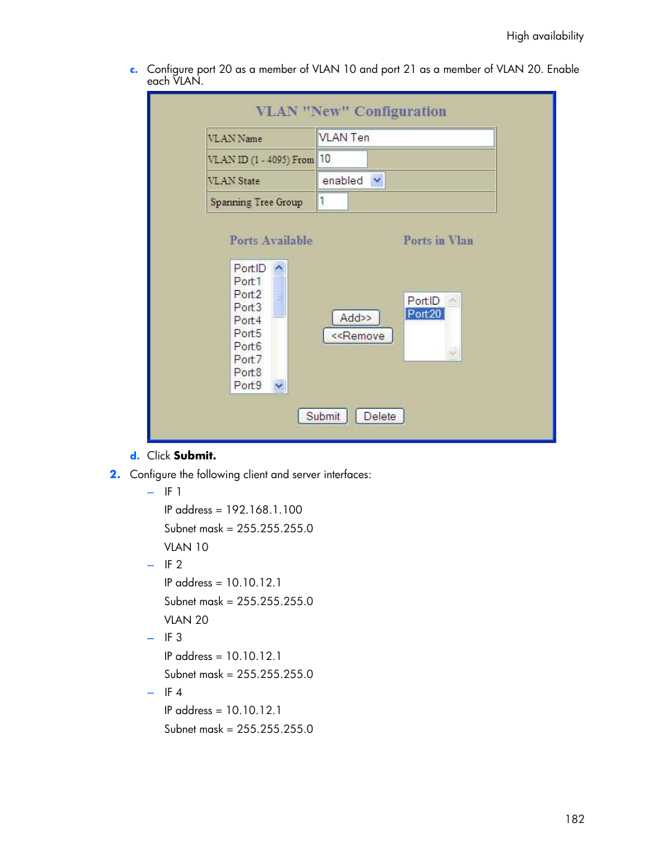 HP 445946-001 User Manual | Page 182 / 198
