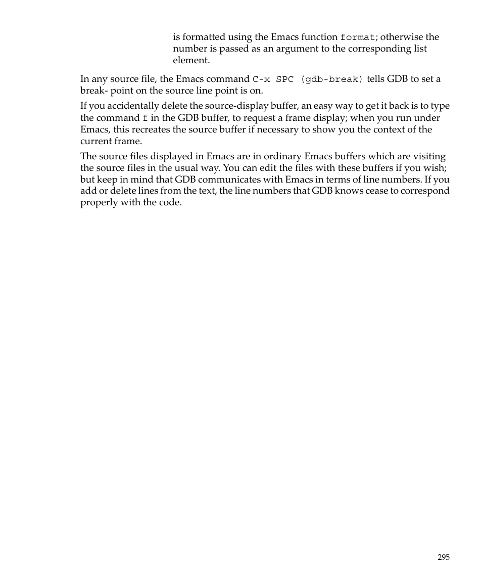 HP gnu source-level debugger 5992-4701 User Manual | Page 295 / 369