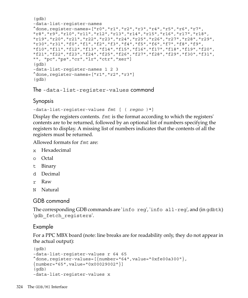 HP gnu source-level debugger 5992-4701 User Manual | Page 324 / 369