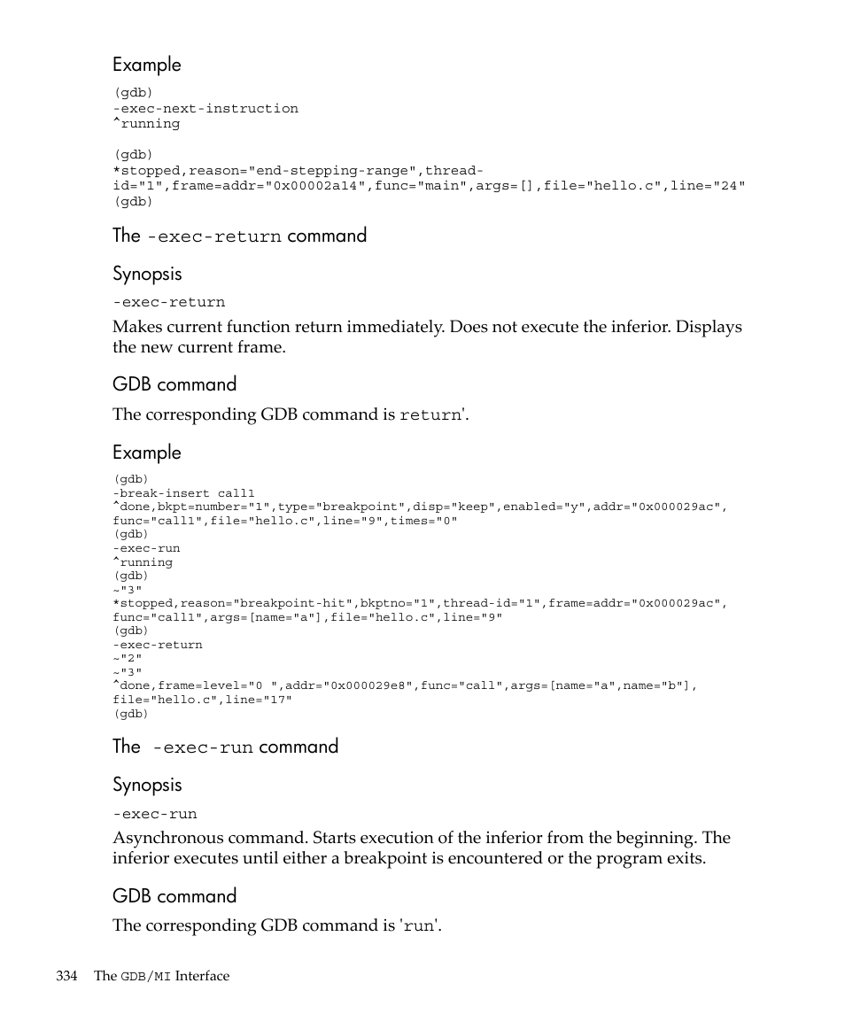 HP gnu source-level debugger 5992-4701 User Manual | Page 334 / 369