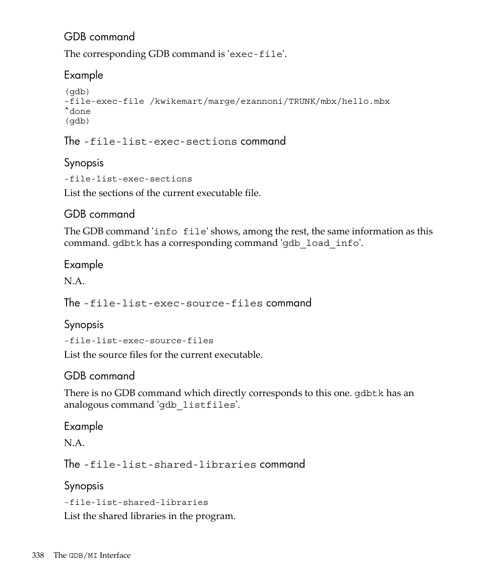 HP gnu source-level debugger 5992-4701 User Manual | Page 338 / 369