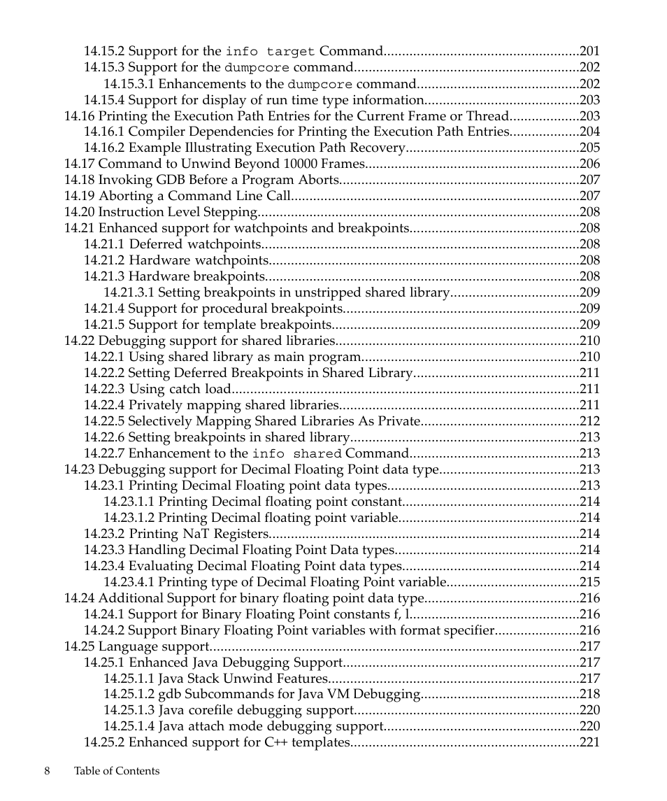 HP gnu source-level debugger 5992-4701 User Manual | Page 8 / 369