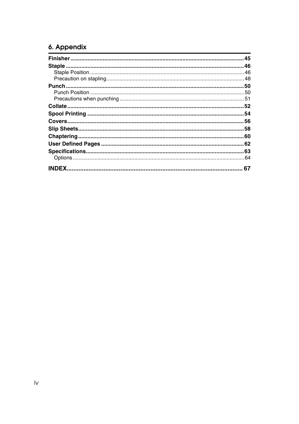 HP 2045 User Manual | Page 6 / 76