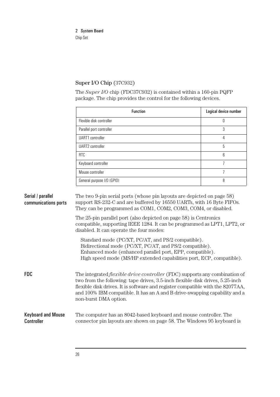 HP Vectra VL 5/xxx Series 5 User Manual | Page 26 / 90