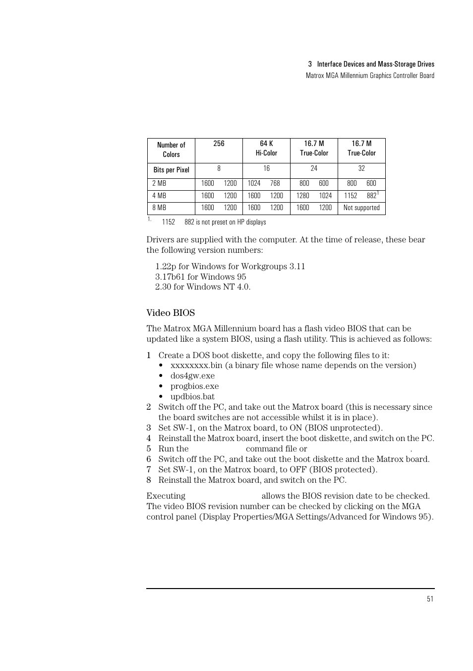 HP Vectra VL 5/xxx Series 5 User Manual | Page 51 / 90