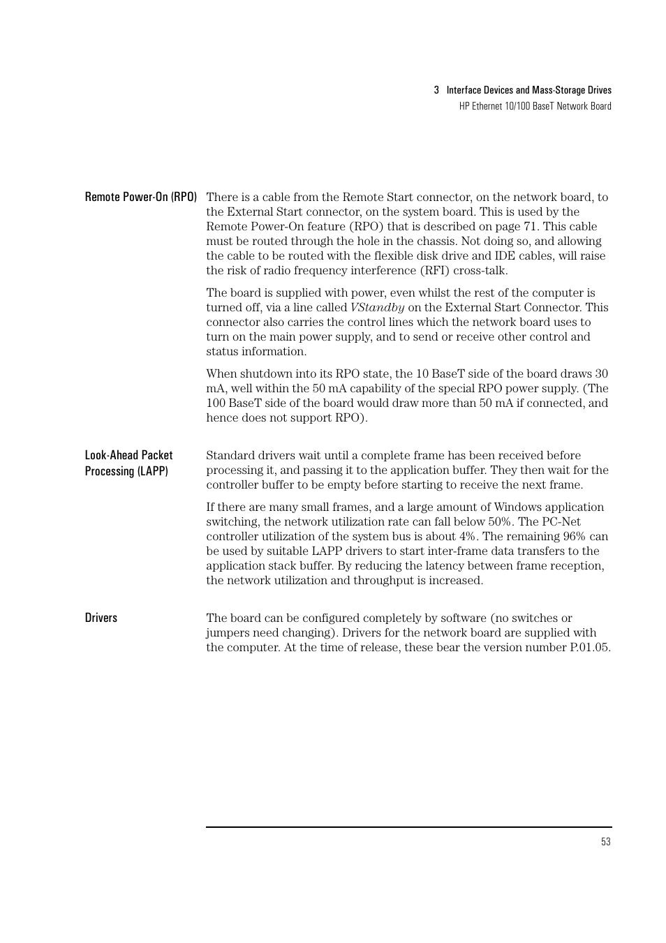 HP Vectra VL 5/xxx Series 5 User Manual | Page 53 / 90