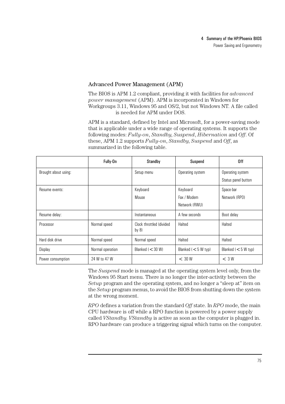 HP Vectra VL 5/xxx Series 5 User Manual | Page 75 / 90