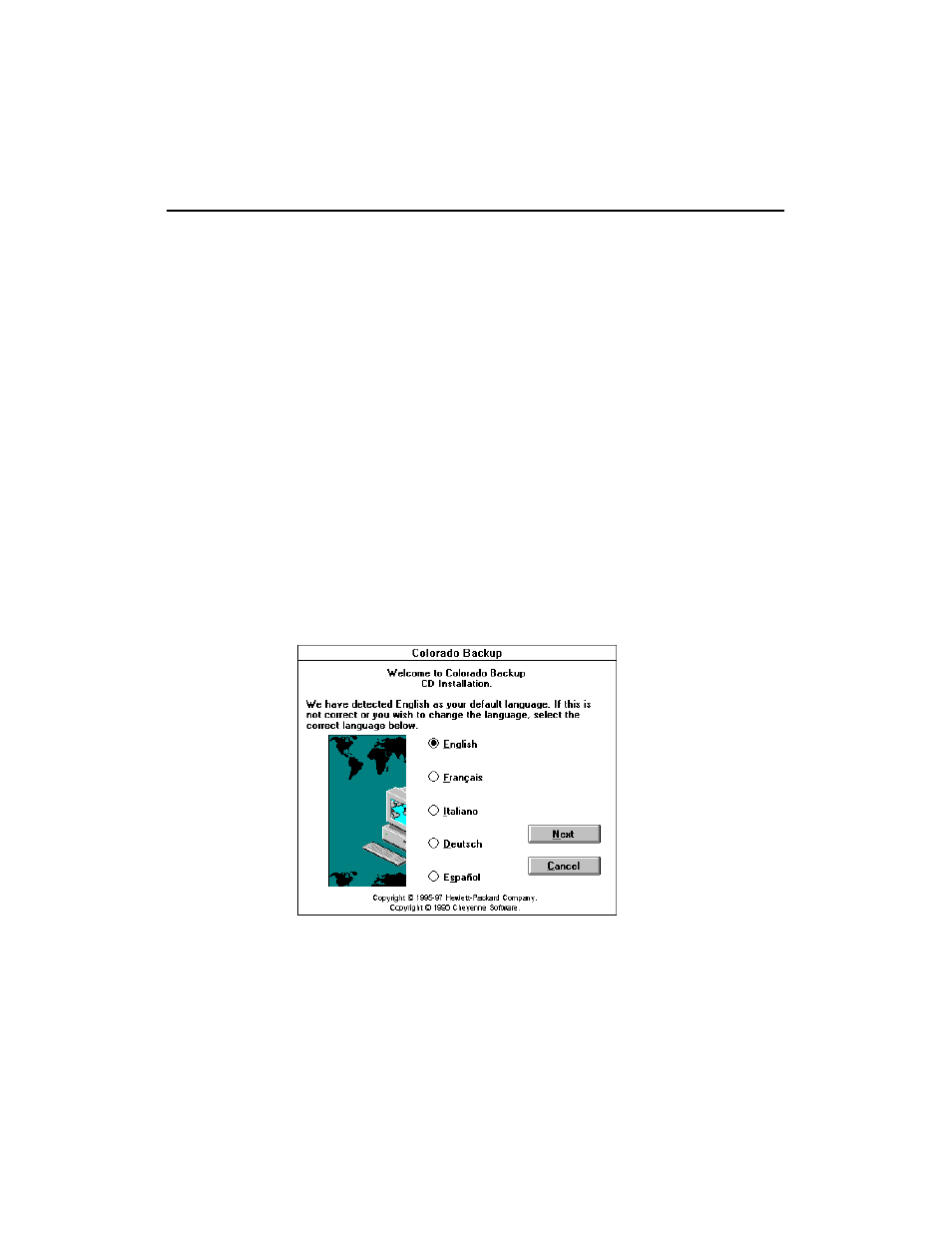 Installing colorado backup for windows | HP 8GB User Manual | Page 17 / 48