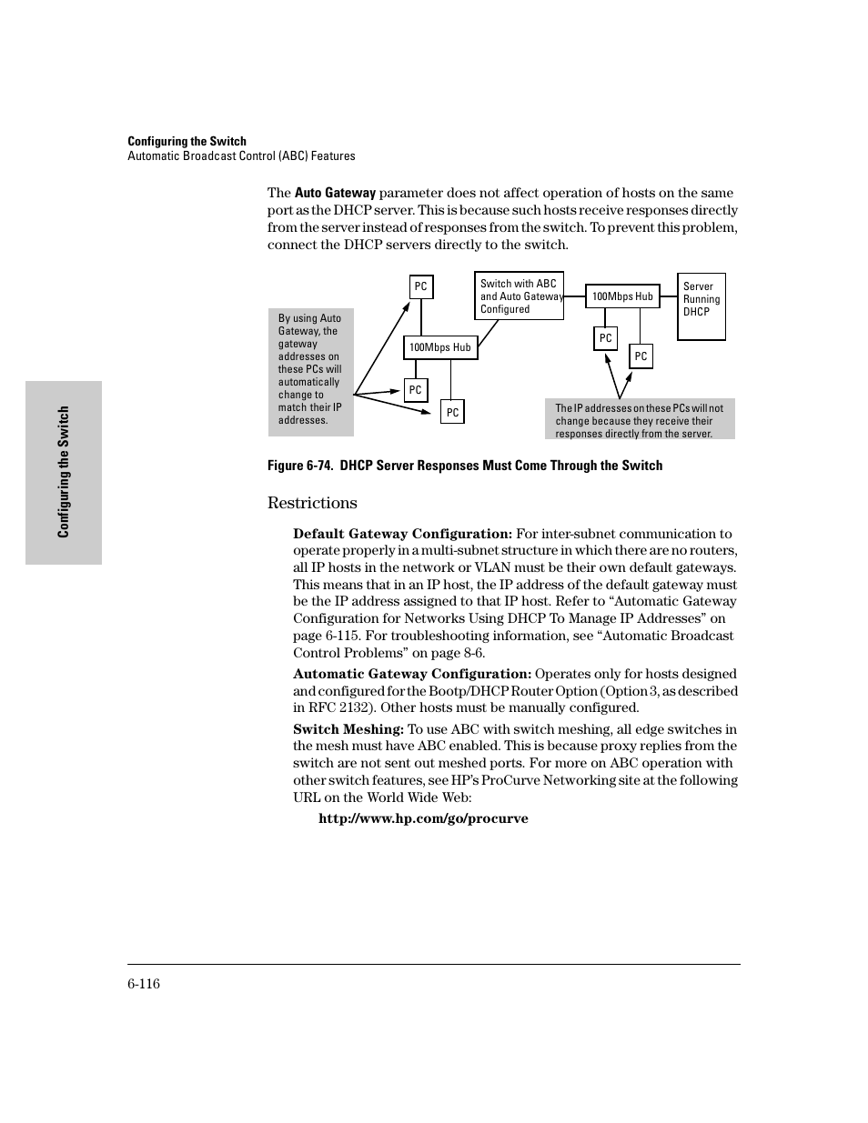 Restrictions, Restrictions -116 | HP 8000M User Manual | Page 192 / 304