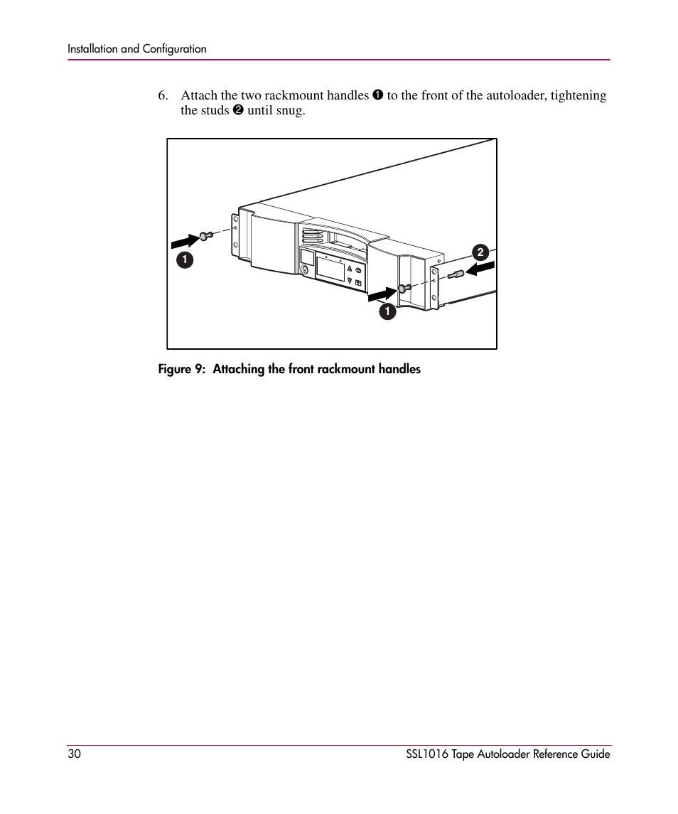 HP STORAGEWORKS SSL1016 User Manual | Page 30 / 160