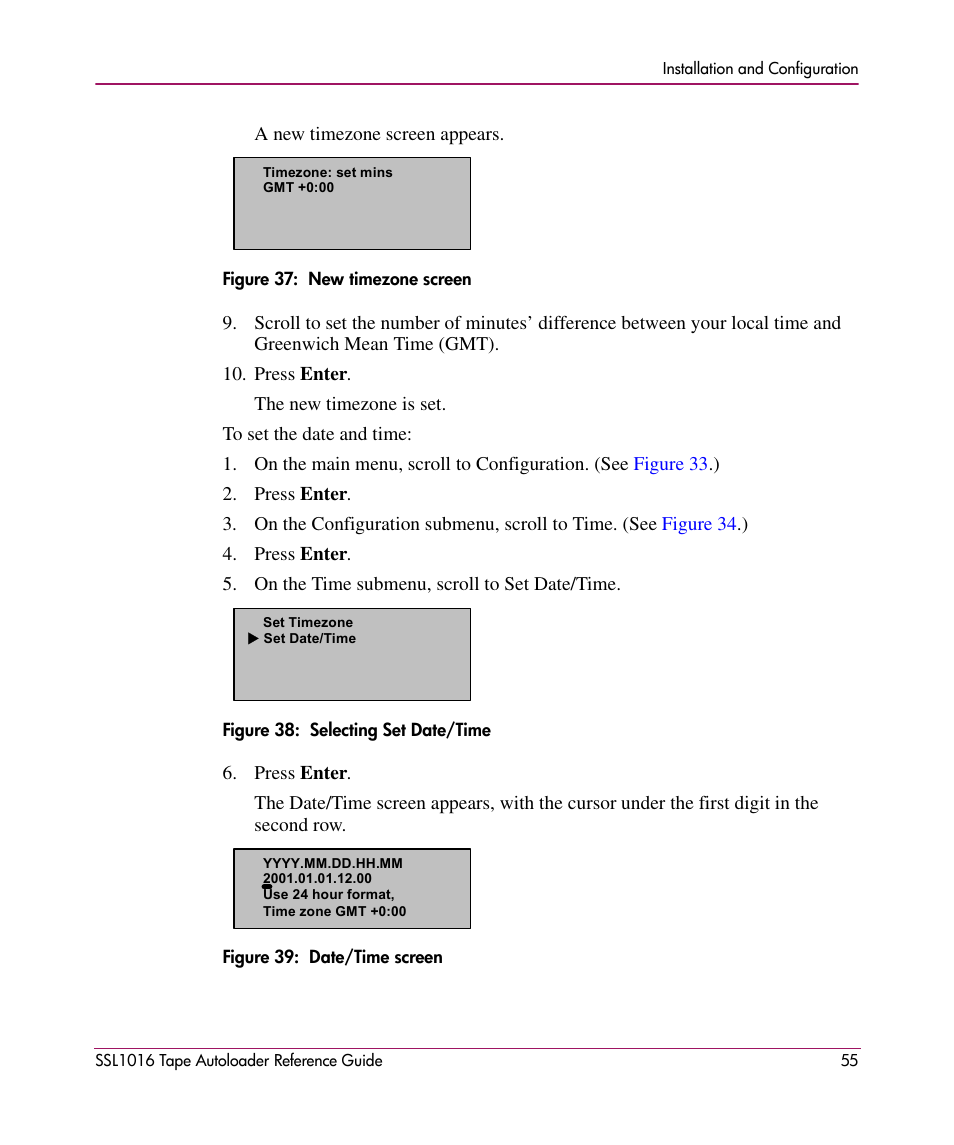 HP STORAGEWORKS SSL1016 User Manual | Page 55 / 160