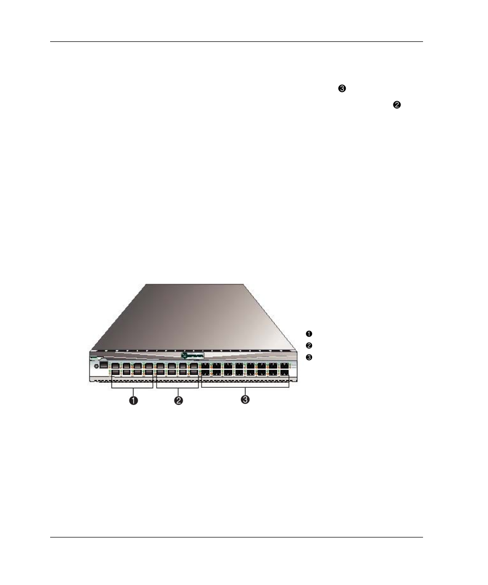 Upgrading to 24 ports, Figure 3-1: edge switch 2/32 port locations, Upgrading to 24 ports –2 | Edge switch 2/32 port locations –2 | HP 958-000290-000 User Manual | Page 100 / 144