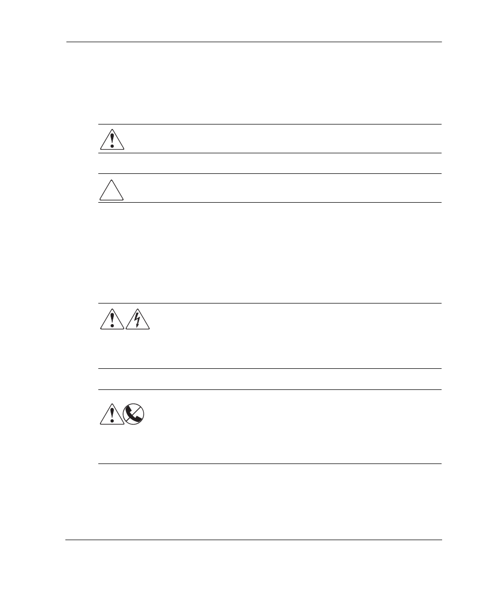 Symbols in text, Symbols on equipment | HP 958-000290-000 User Manual | Page 11 / 144