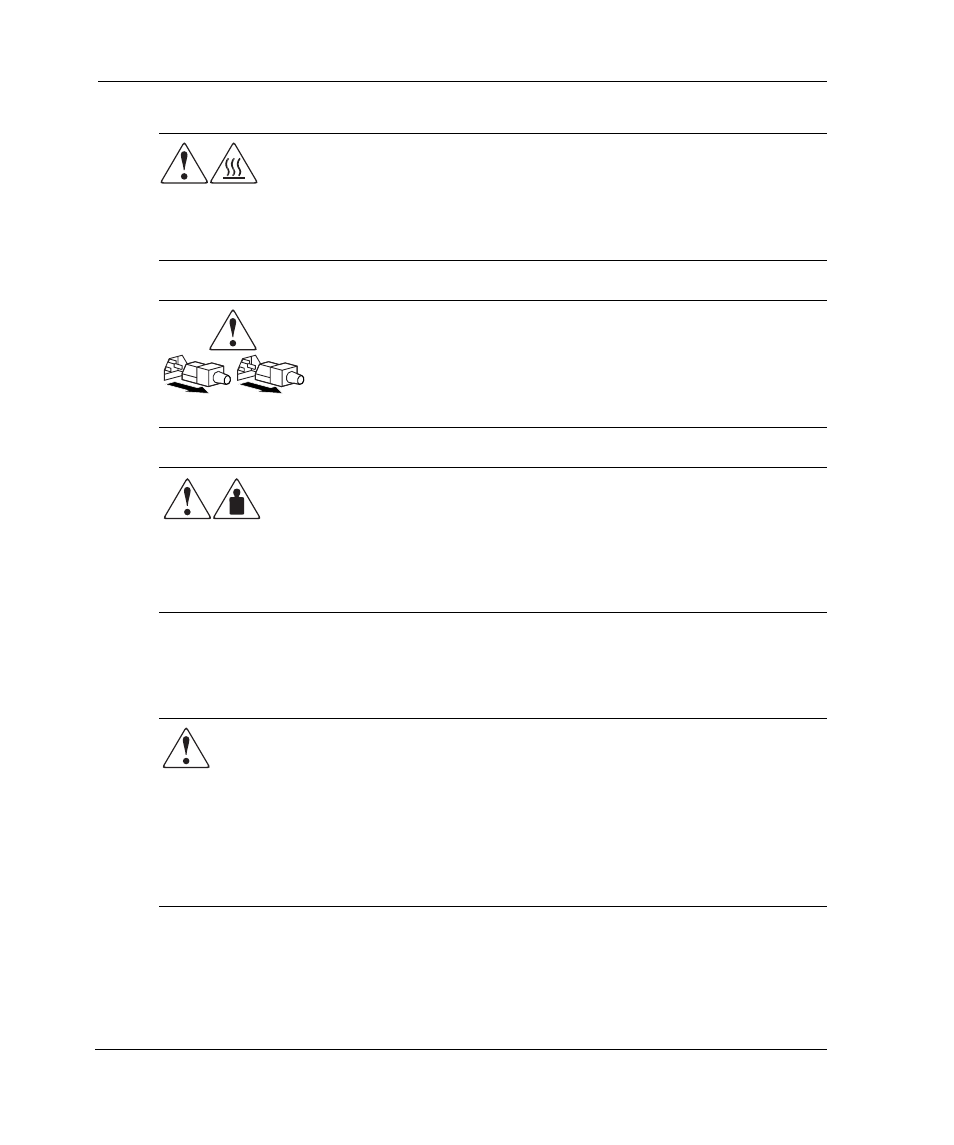Rack stability | HP 958-000290-000 User Manual | Page 12 / 144