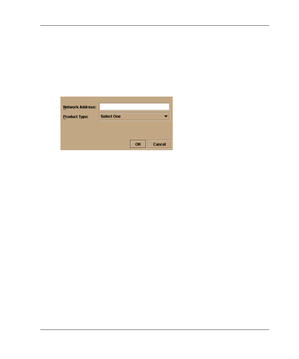 Figure 2-7: new product dialog box, New product dialog box –13 | HP 958-000290-000 User Manual | Page 39 / 144