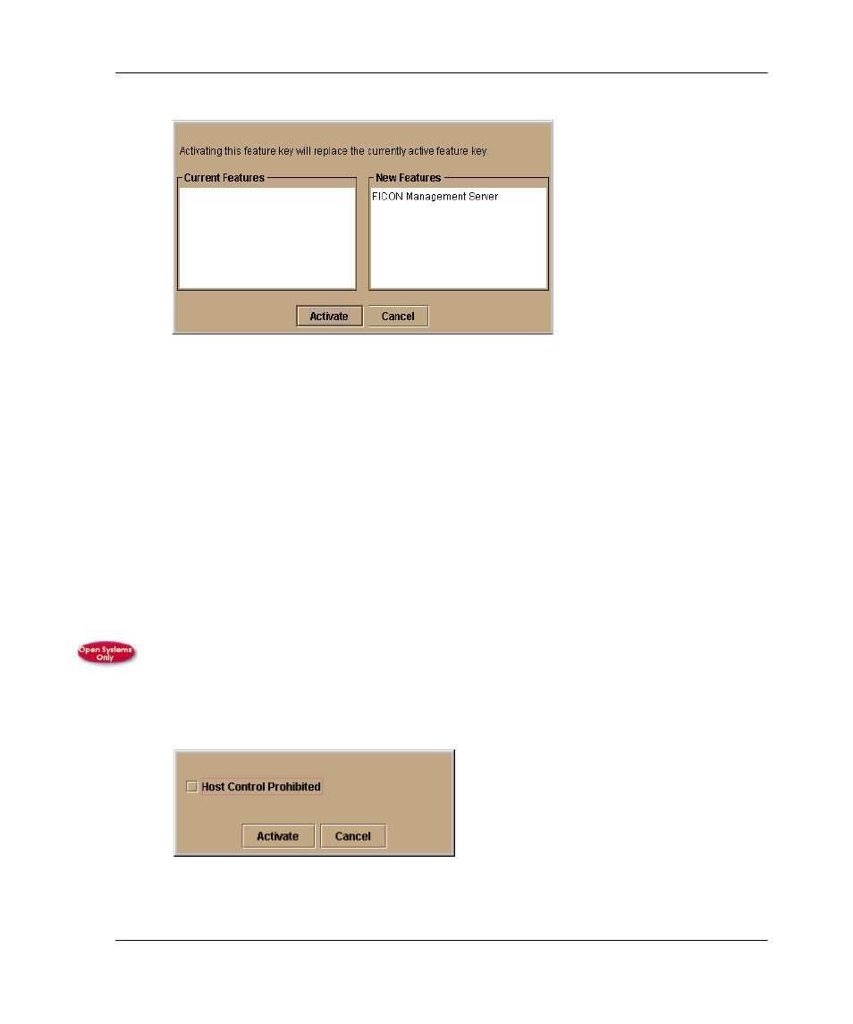 Figure 2-14: activate fms feature key, Configure osms, Configure osms –19 | Activate fms feature key –19 | HP 958-000290-000 User Manual | Page 45 / 144
