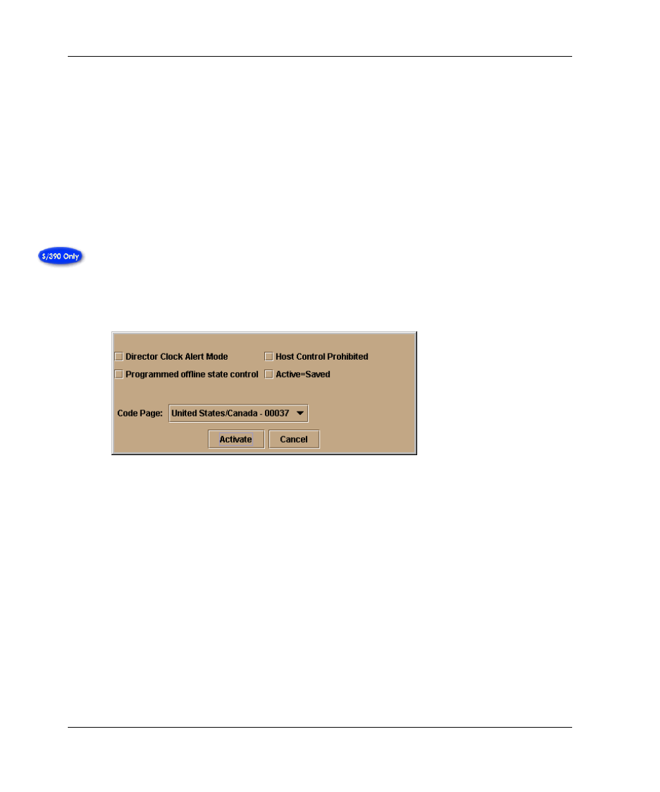 Configure fms, Configure fms –20, Configure ficon management server dialog box –20 | HP 958-000290-000 User Manual | Page 46 / 144