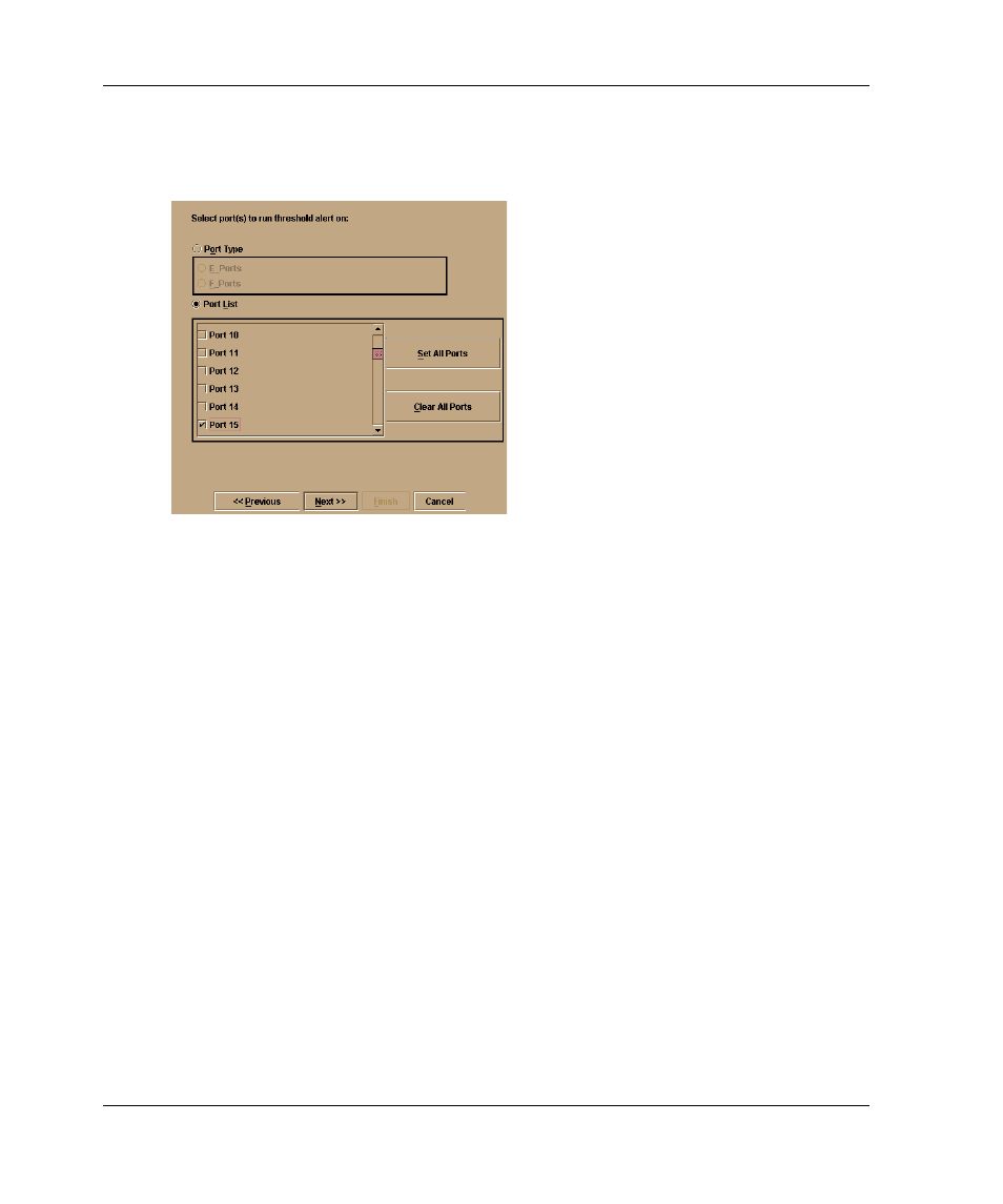 New threshold alerts dialog box—third screen –46 | HP 958-000290-000 User Manual | Page 72 / 144