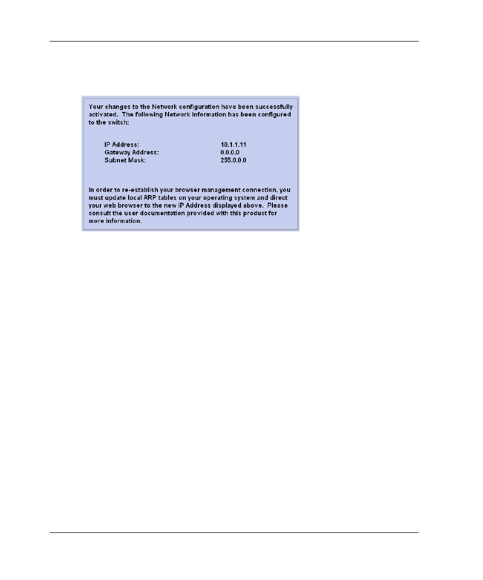 Network configuration changes activated –64 | HP 958-000290-000 User Manual | Page 90 / 144